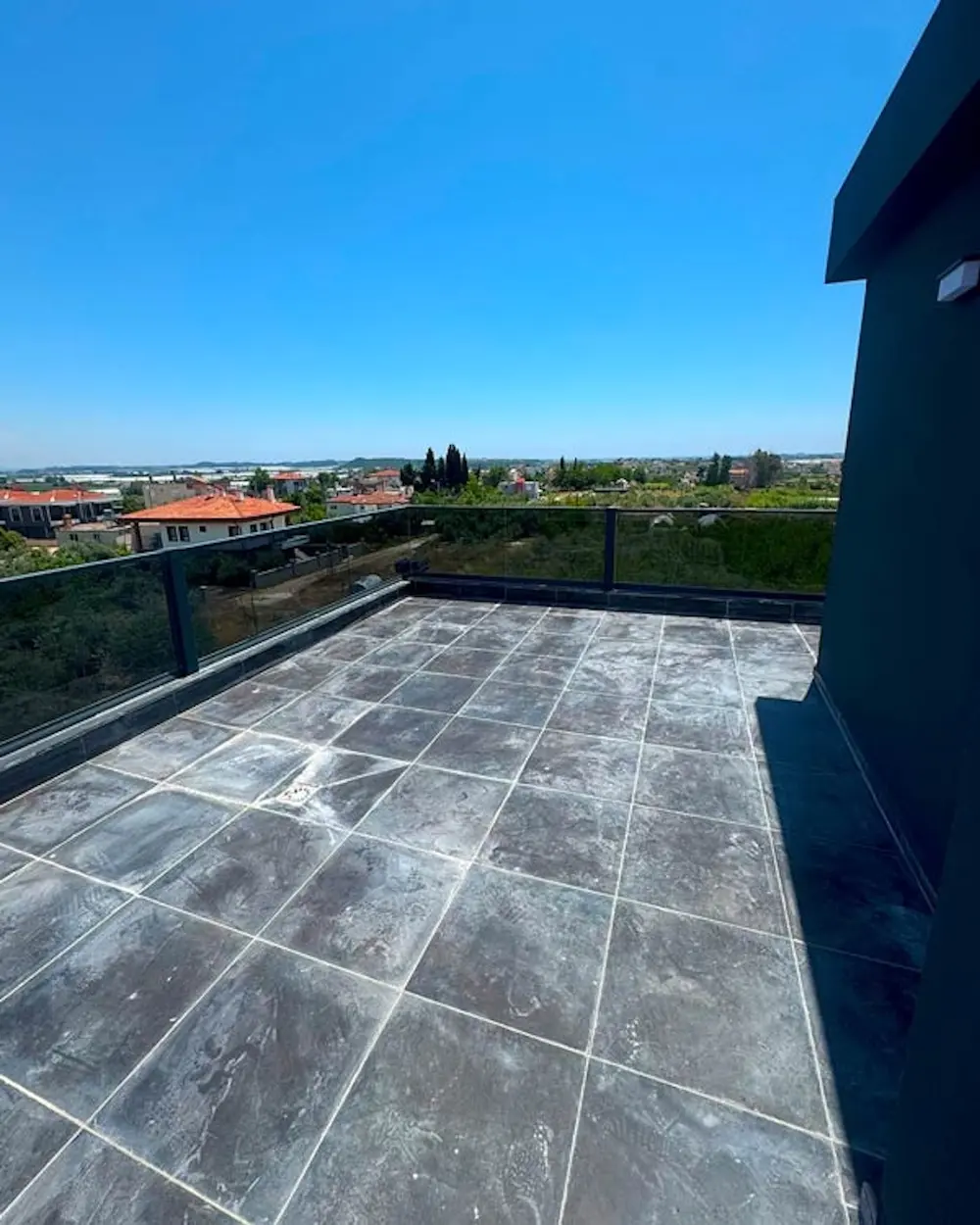Large terrace
